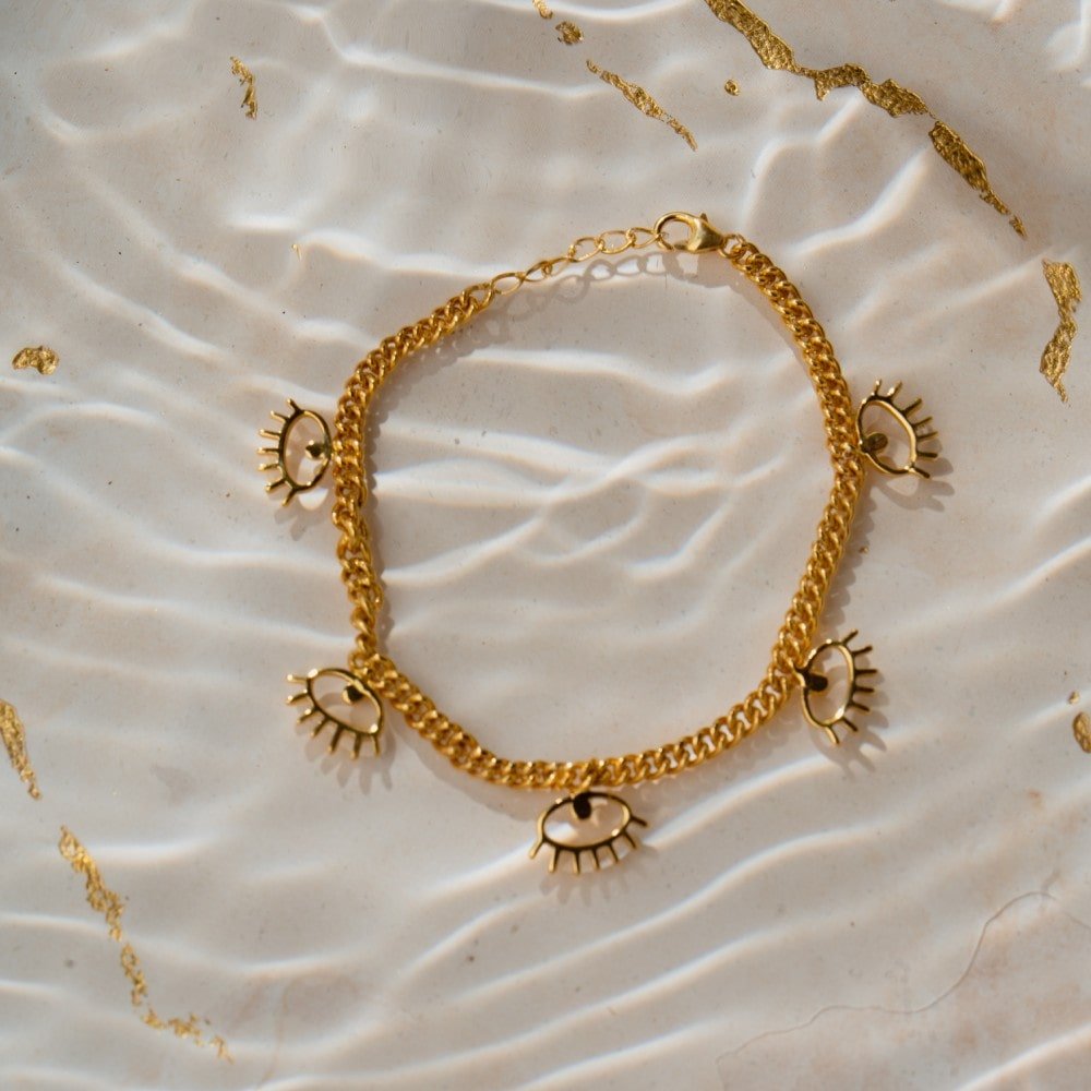 Eyebrow Chain Bracelet1-min